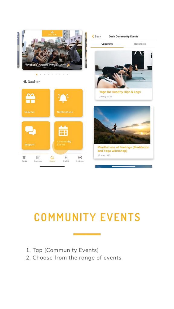 How to Join Our Events